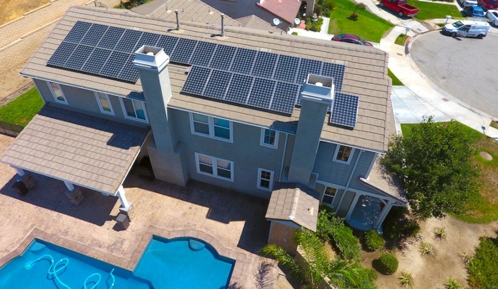LA Solar Group’s residential work