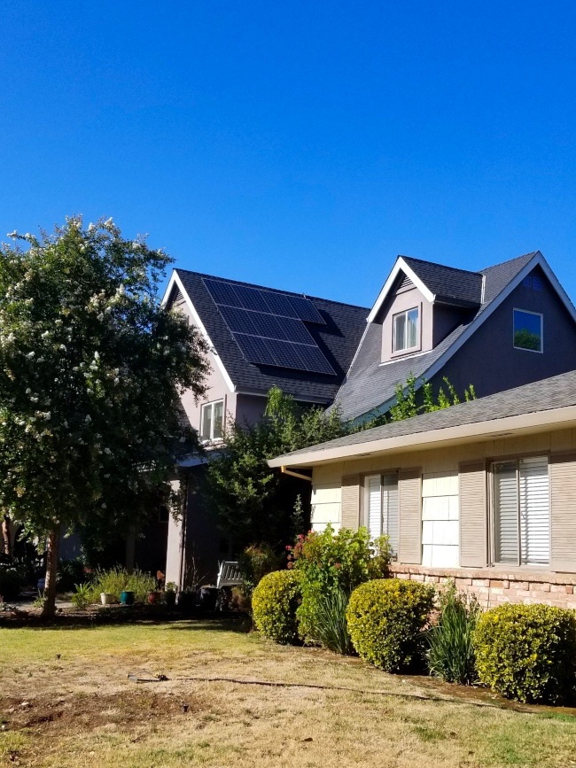 A photovoltaic system installed by NRG Clean Power in Sacramento consists of 22 solar power delivering the peak power of 8.5 kW.