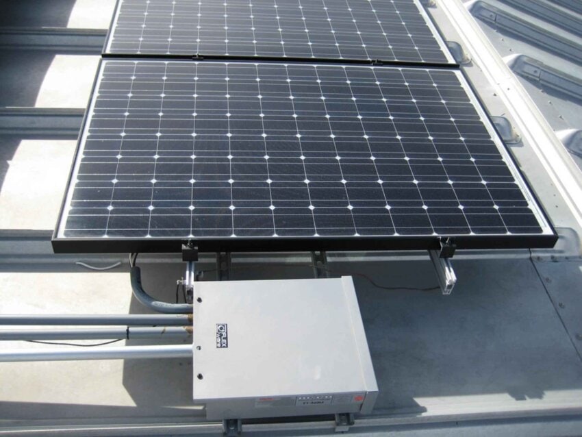 solar panel with battery