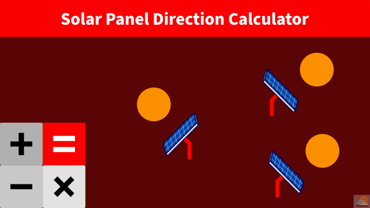 Solar Panel Direction Calculator